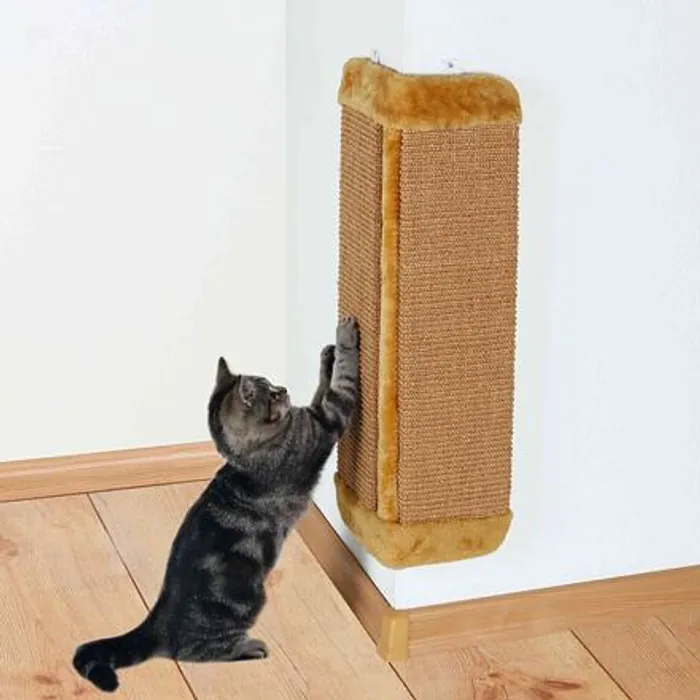 Główne zdjęcie produktu Škrábadlo nástěnné rohové velké 32x60cm, - hnědé