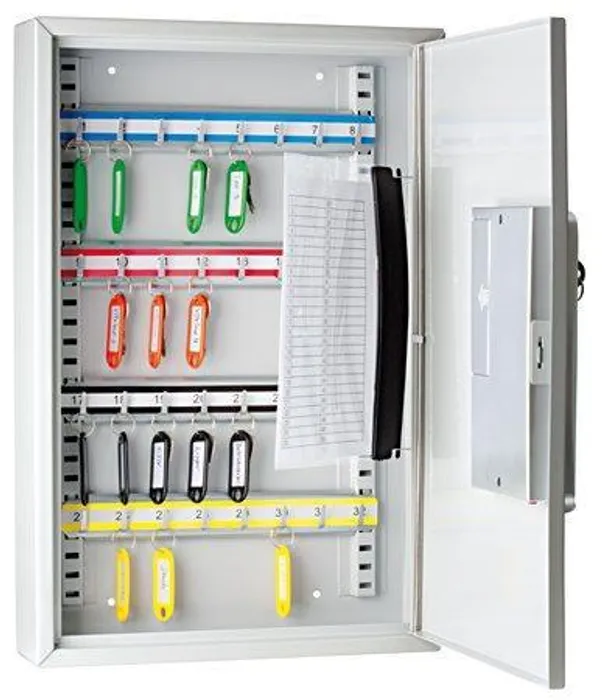 Główne zdjęcie produktu Skříňka na klíče s elektronickým zámkem, 32 ks kapacita, WEDO