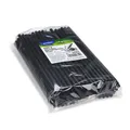 Następne zdjęcie produktu Słomka (biokompozyt) wielokrotnego użytku czarna `JUMBO` Ø8mm x 24cm [100 szt.]