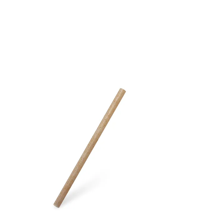 Główne zdjęcie produktu Slámka (bio-kompozit) přírodní hnědá `JUMBO` průměr 8mm x 14cm [100 ks]