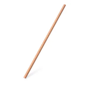 Słomka (PAP) kraft `JUMBO` średnica 8mm x 28cm [100 szt]