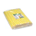 Słomka (PAP) Spirala złota `JUMBO` średnica 8mm x 25cm [100 szt]