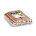 Słomka (PAP) kraft `JUMBO` średnica 8mm x 20cm [100 szt]