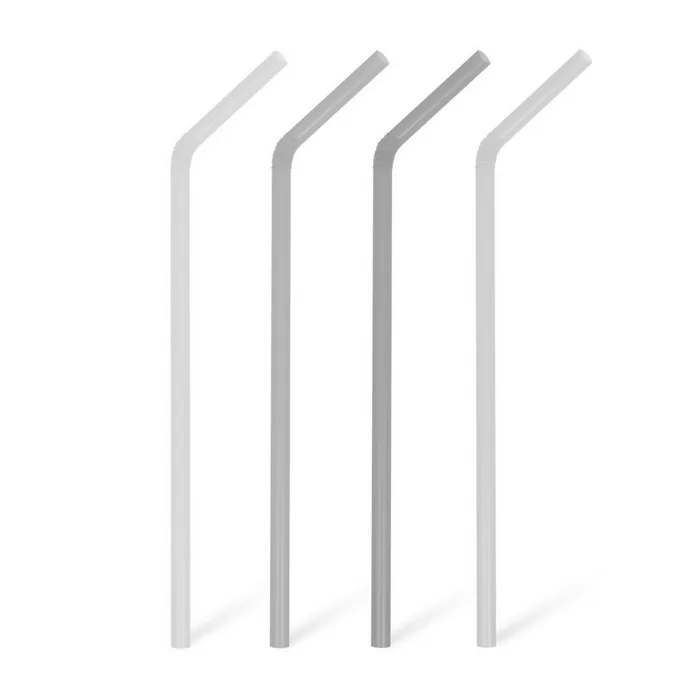 Główne zdjęcie produktu Slámky flexibilní JUMBO neon 25 cm, průměr 8 mm [150 ks]