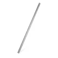 Słomki JUMBO plastikowe srebrne 25 cm średnica 8 mm [150 szt.] (wielokrotnego użytku)