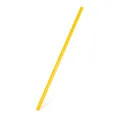 Słomki plastikowe JUMBO żółte 25 cm, średnica 8 mm [150 szt.] (wielokrotnego użytku)