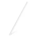Słomka (PAP) biała `JUMBO` średnica 8mm x 25cm [100 szt]