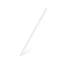 Słomka (PAP) biała średnica 6mm x 20cm [100 szt]
