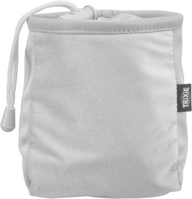 Główne zdjęcie produktu Snack bag, semišový sáček na pamlsky, o 9 × 14 cm