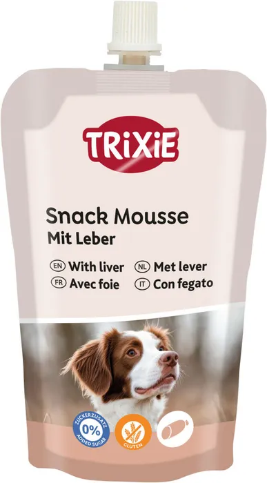 Główne zdjęcie produktu Snack Mousse - játrová pěna, pamlsek pro psy, 200 g