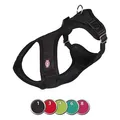 Następne zdjęcie produktu Miękkie szelki, miękkie, wyściełane, czerwone XXS-XS: Klatka piersiowa: 28-40 cm/15 mm