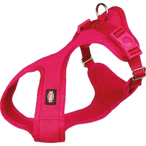Szelki miękkie, miękkie, wyściełane, fuksja XXS-XS: klatka piersiowa: 28-40cm/15mm
