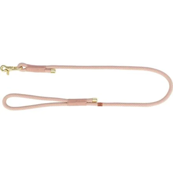 Główne zdjęcie produktu Soft Rope kulaté tkané vodítko, S-XL: 1.00 m/ 10 mm, růžová/světlerůžová