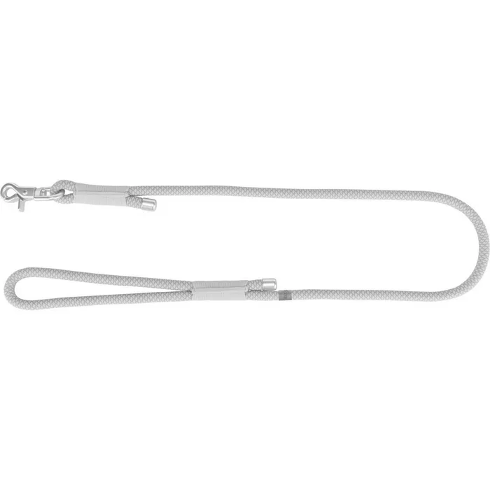 Główne zdjęcie produktu Soft Rope kulaté tkané vodítko, šedá/světlešedáXS-S: 1,20 m/ 6 mm NOVÝ