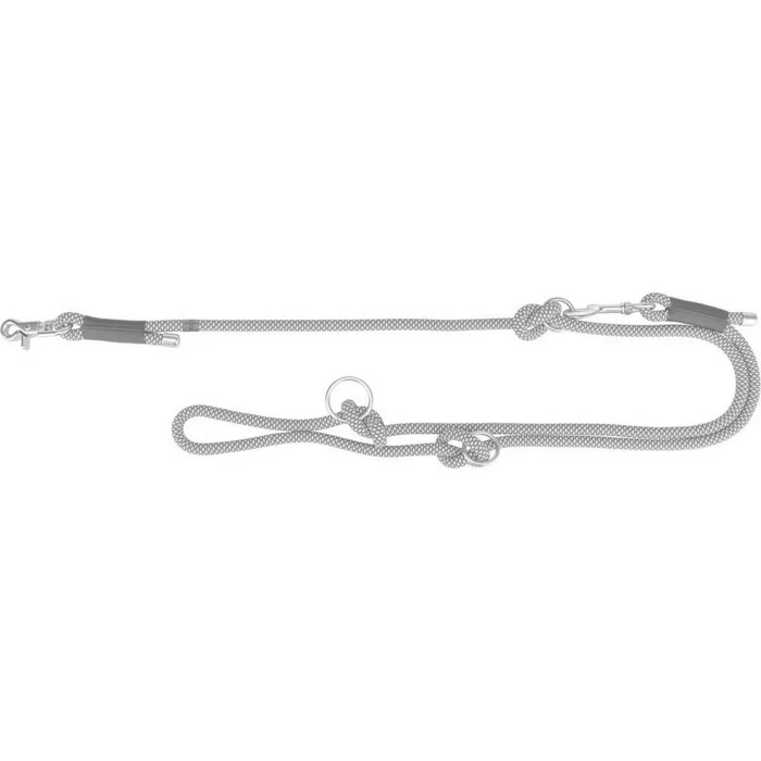 Główne zdjęcie produktu Soft Rope prodlužovací kulaté tkané vodítko, červená/krémováL-XL: 2,00 m/ 13 mm NOVÝ