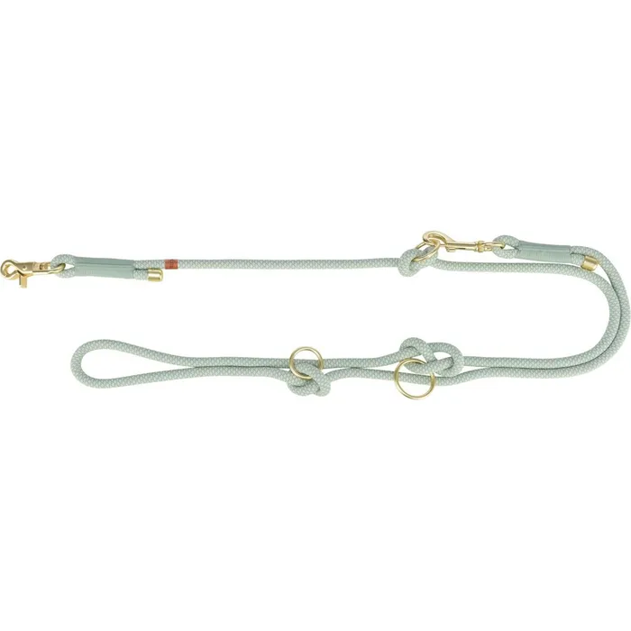 Główne zdjęcie produktu Soft Rope prodlužovací kulaté tkané vodítko, S-XL: 2.00 m/ 10 mm, šalvěj/máta