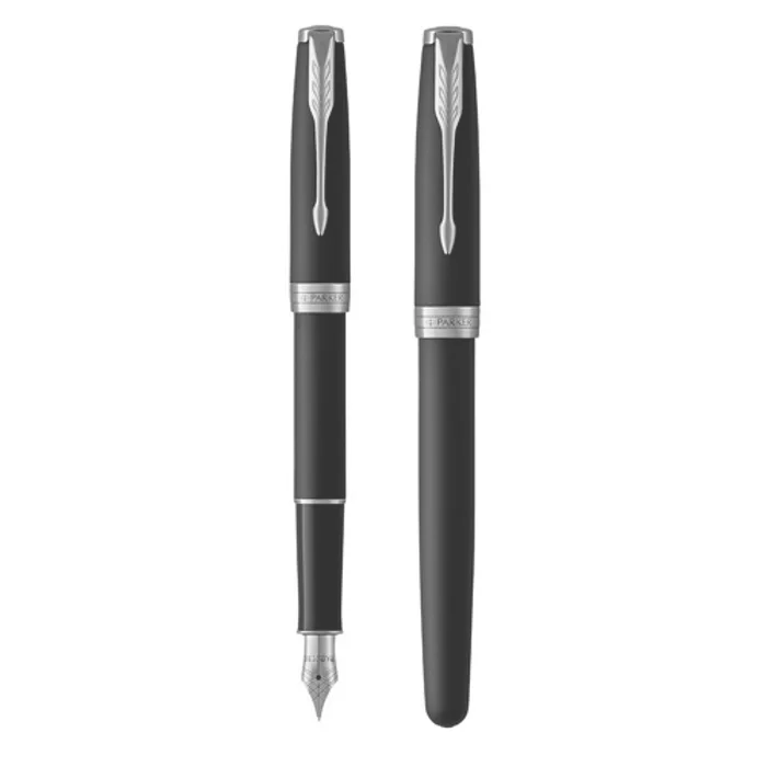 Główne zdjęcie produktu Sonnet Matte Black GT plnící pero -F- PARKER