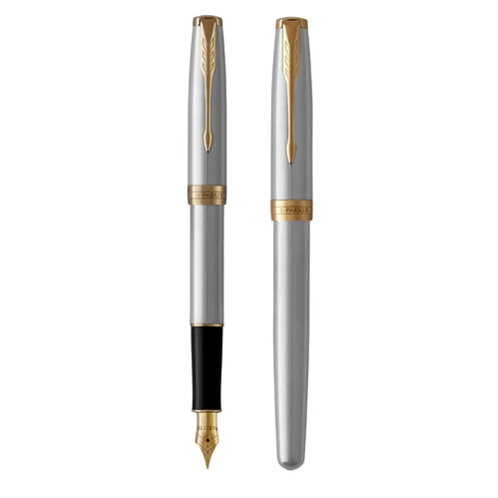Główne zdjęcie produktu Sonnet Stainless Steel GT plnící pero -F- PARKER