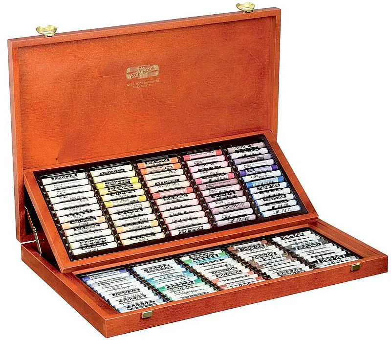 Główne zdjęcie produktu Souprava pastelů prašných uměleckých TOISON D'OR 8539 120ks KOH-I-NOOR