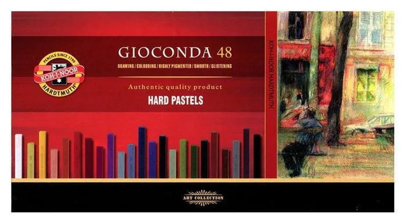 Główne zdjęcie produktu Souprava pastelů tvrdých uměleckých GIOCONDA 8116 48ks KOH-I-NOOR