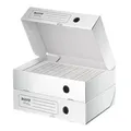 Następne zdjęcie produktu Specjalny poziomy pojemnik na archiwum Leitz Infinity 80 mm, biały