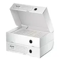 Następne zdjęcie produktu Specjalny poziomy pojemnik na archiwum Leitz Infinity 80 mm, biały