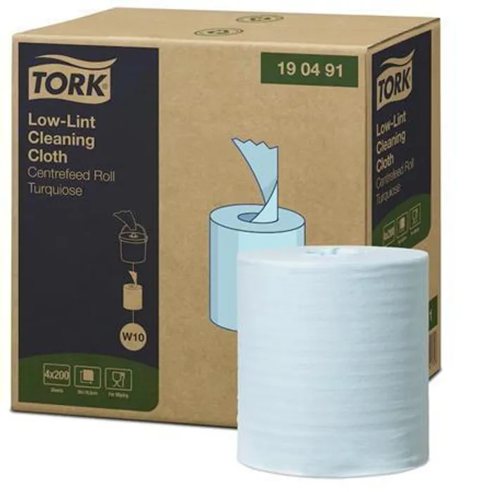 Główne zdjęcie produktu Speciální utěrka Tork 190491 Premium Low-Lint pro Handy Bucket [4 ks]