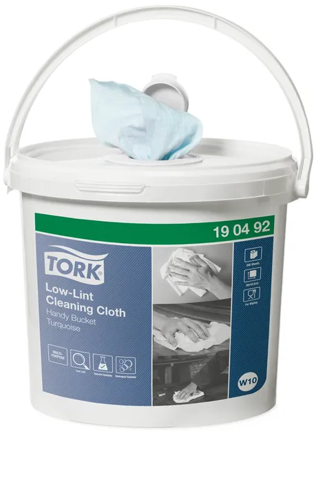 Główne zdjęcie produktu Speciální utěrka Tork 190492 Premium Low-Lint Handy Bucket [1 ks]