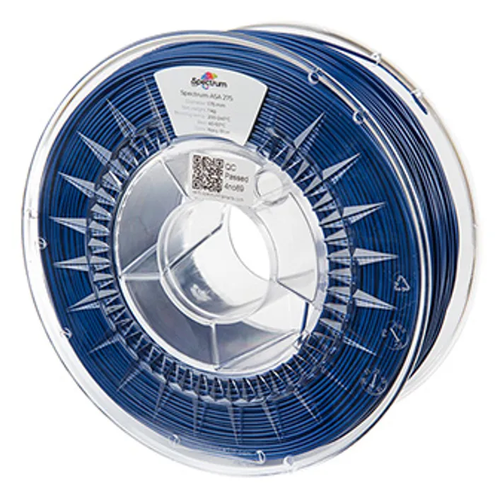 Główne zdjęcie produktu Spectrum 3D filament, ASA 275, 1,75mm, 1000g, 80306, navy blue