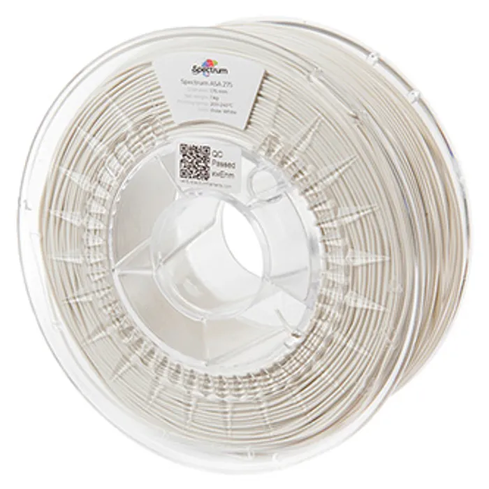 Główne zdjęcie produktu Spectrum 3D filament, ASA 275, 1,75mm, 1000g, 80307, polar white