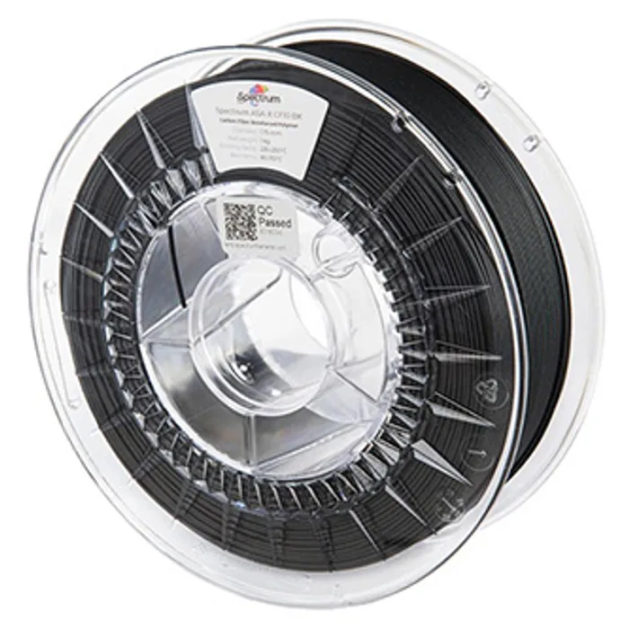 Główne zdjęcie produktu Spectrum 3D filament, ASA-X CF10, 1,75mm, 500g, 80726, black