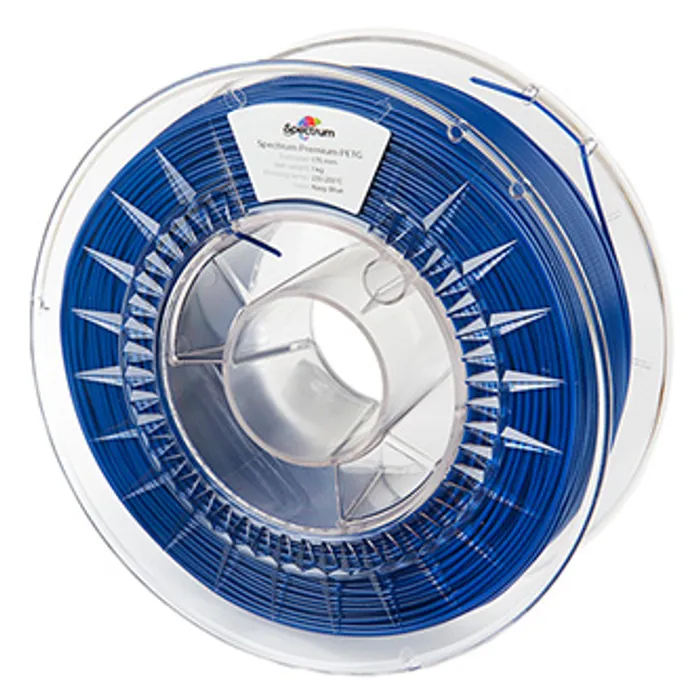 Główne zdjęcie produktu Spectrum 3D filament, Premium PET-G, 1,75mm, 1000g, 80309, navy blue