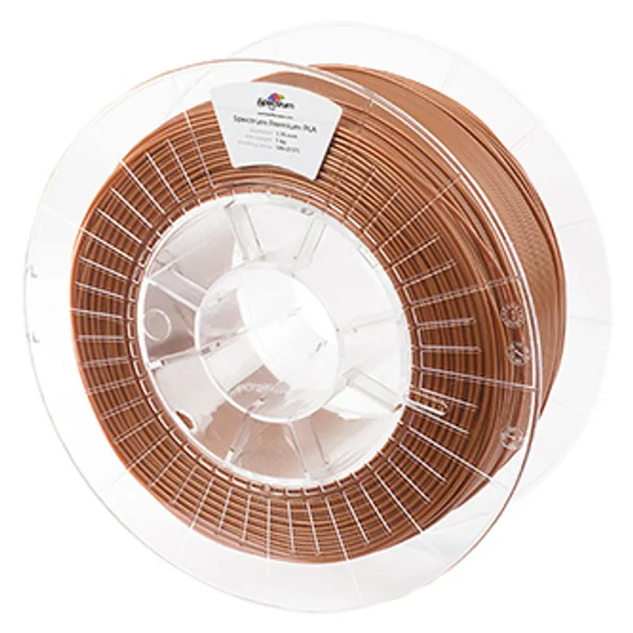 Główne zdjęcie produktu Spectrum 3D filament, Premium PLA, 1,75mm, 1000g, 80013, rust copper