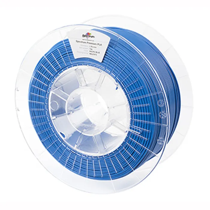 Główne zdjęcie produktu Spectrum 3D filament, Premium PLA, 1.75mm, 1000g, 80016, pacific blue