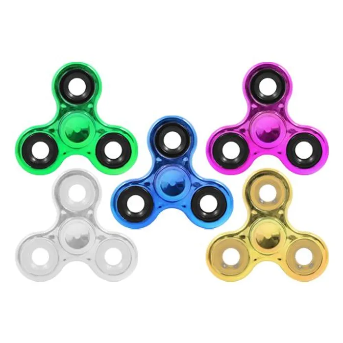 Główne zdjęcie produktu Spinner Fidget kovový 7,6cm mix barev
