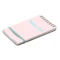 Blok spiralny "Pastel", mix, A7, w linie, 50 kartek, PUKKA PAD 2017-PST