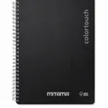 Następne zdjęcie produktu Spiralowy zeszyt "i-Note", 18,5x24, czysty, 90 kartek, czarny, MITAMA 62278-90215