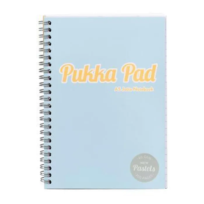 Główne zdjęcie produktu Spirálový sešit "Pastel Jotta Pad", mix, A5, linkovaný, 100 listů, PUKKA PAD 2011-PST