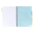 Spiralowy zeszyt "Pastel project book", mix, A4, w linie, 100 kartek, PUKKA PAD 2012-PST