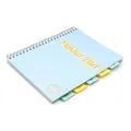 Spiralowy zeszyt "Pastel project book", mix, A4, w linie, 100 kartek, PUKKA PAD 2012-PST