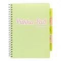 Spiralowy zeszyt "Pastel project book", mix, A4, w linie, 100 kartek, PUKKA PAD 2012-PST