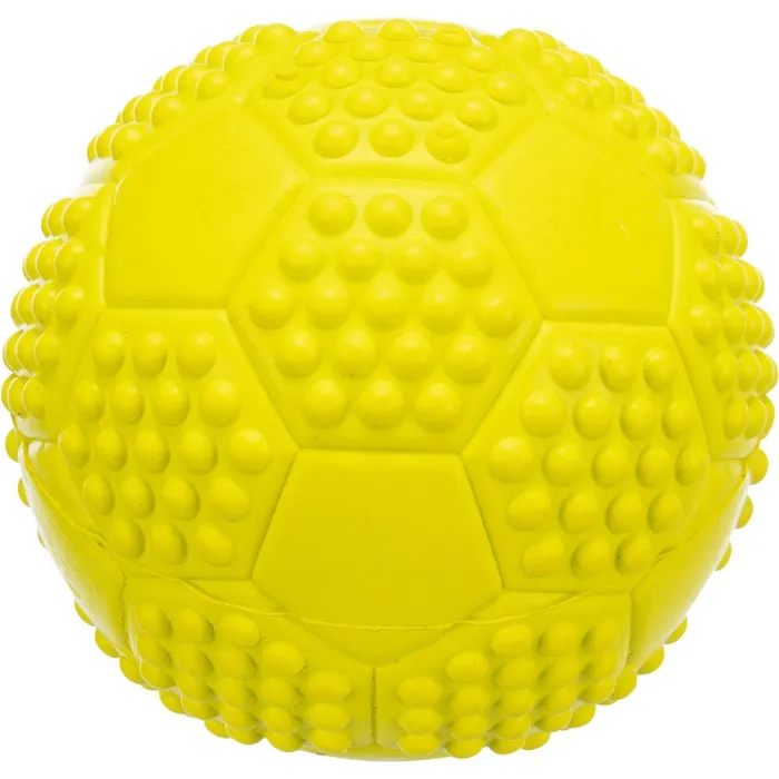 Główne zdjęcie produktu Sportovní míč z tvrdé gumy se zvukem 5,5 cm