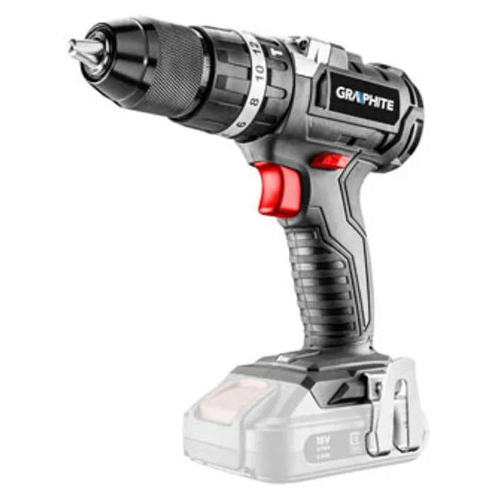Główne zdjęcie produktu Šroubovák vrtací, 58G020, aku, 18V, s příklepem, Energy+ typ Graphite