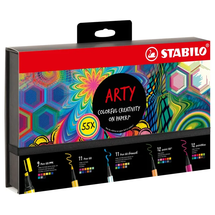 Główne zdjęcie produktu STABILO „ARTY" 55 ks Kreatívní Set