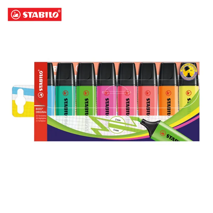 Główne zdjęcie produktu STABILO BOSS ORIGINAL 8 ks Sada