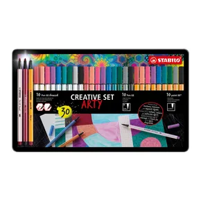 STABILO Pen 68 pędzel + pisak 68 + punkt 88 Zestaw kreatywny ARTY