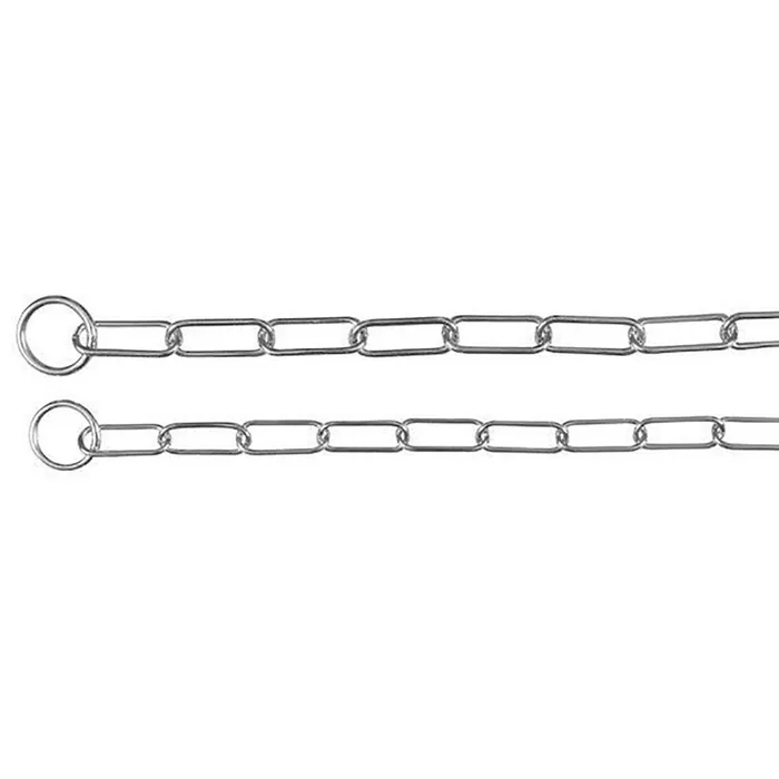 Główne zdjęcie produktu Stahovací obojek jednořadý, velká oka 65 cm/4 mm