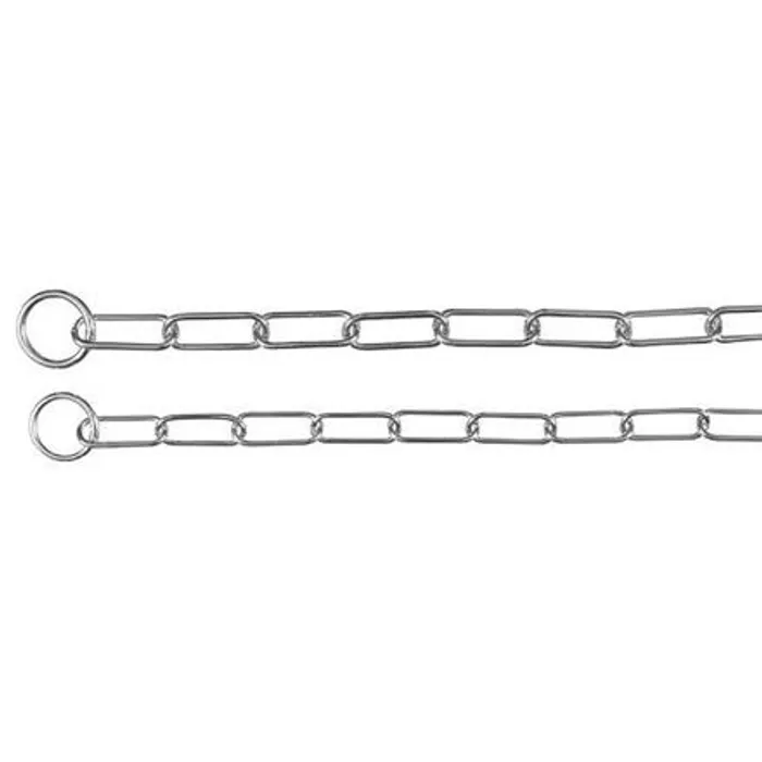 Główne zdjęcie produktu Stahovací obojek jednořadý, velká oka 85 cm/4 mm