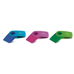 Gumka PVC-FREE Sleeve Mini kartonik modny Faber Castell 182448