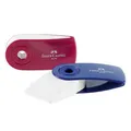 Następne zdjęcie produktu Eraser Sleeve Mini czerwony / niebieski Faber Castell 182411